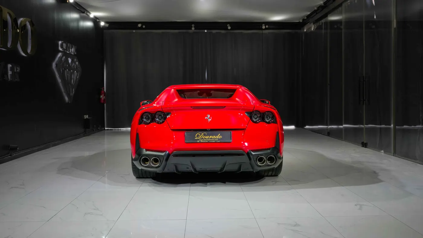Ferrari 812 GTS - 2022 Red Available now in Dubai