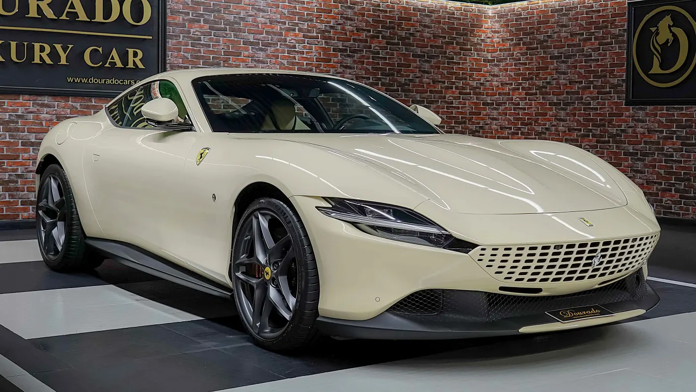 Ferrari Roma - 2022 Avorio Beige Available now in Dubai