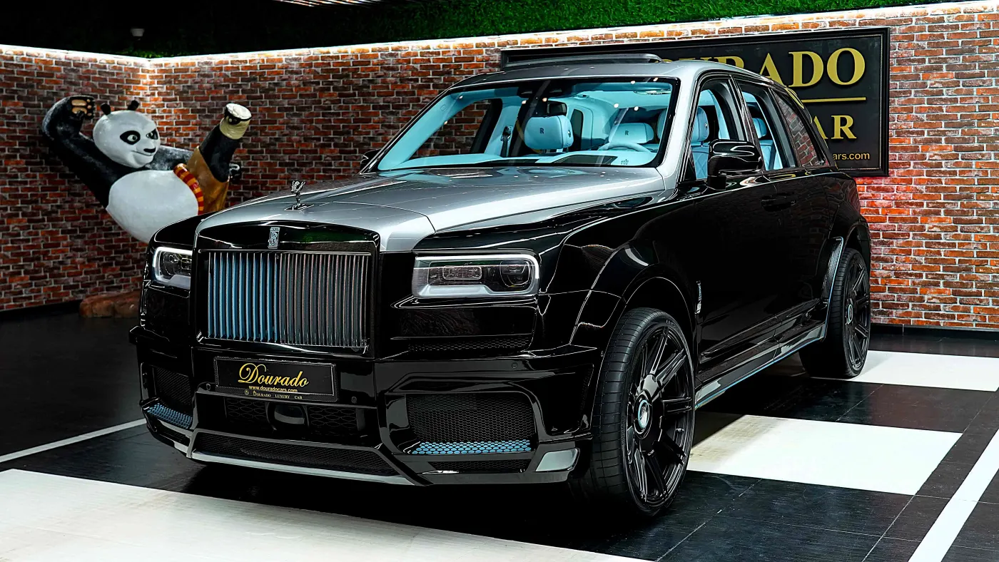 The Rolls Royce Cullinan Black Badge by Novitec for sale in dubai