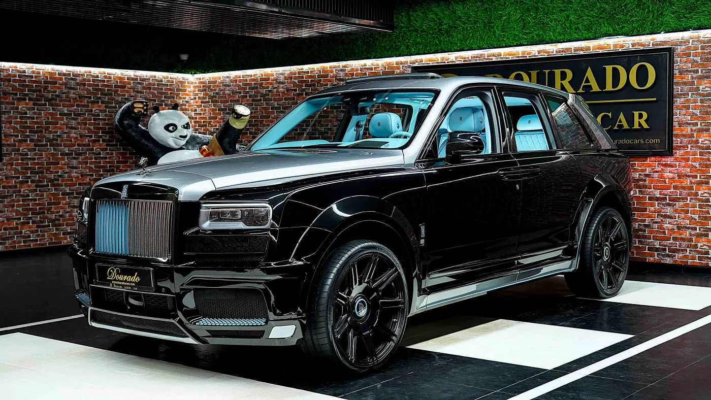 The Rolls Royce Cullinan Black Badge by Novitec for sale in dubai