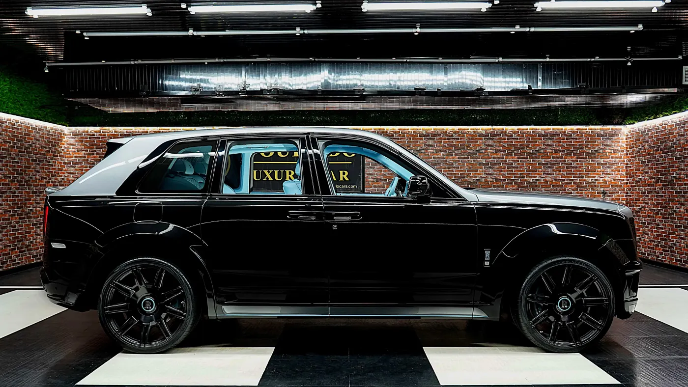 The Rolls Royce Cullinan Black Badge by Novitec for sale in dubai