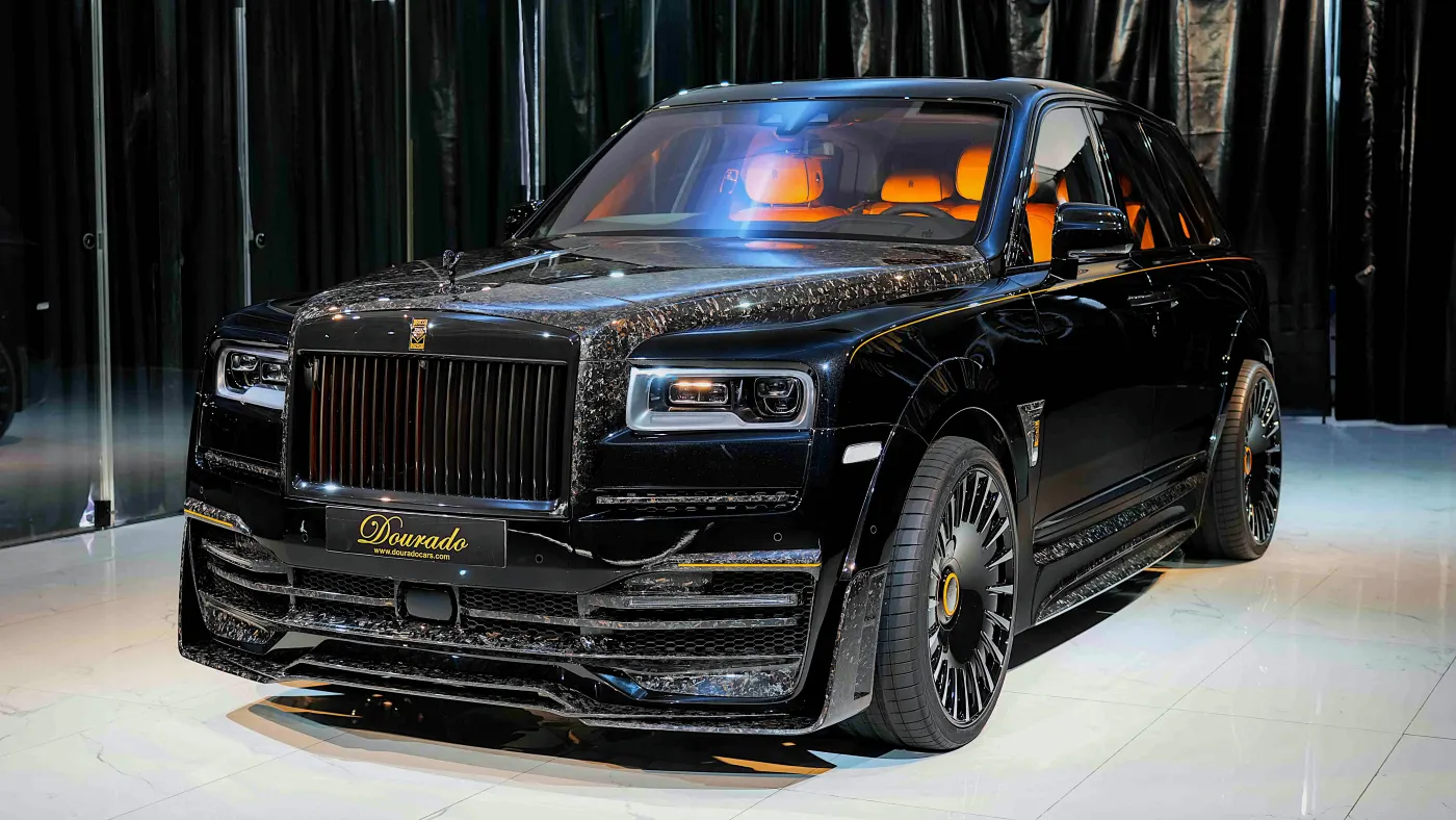 Rolls Royce Cullinan by Onyx Concept | Diamond Black Available now in Dubai