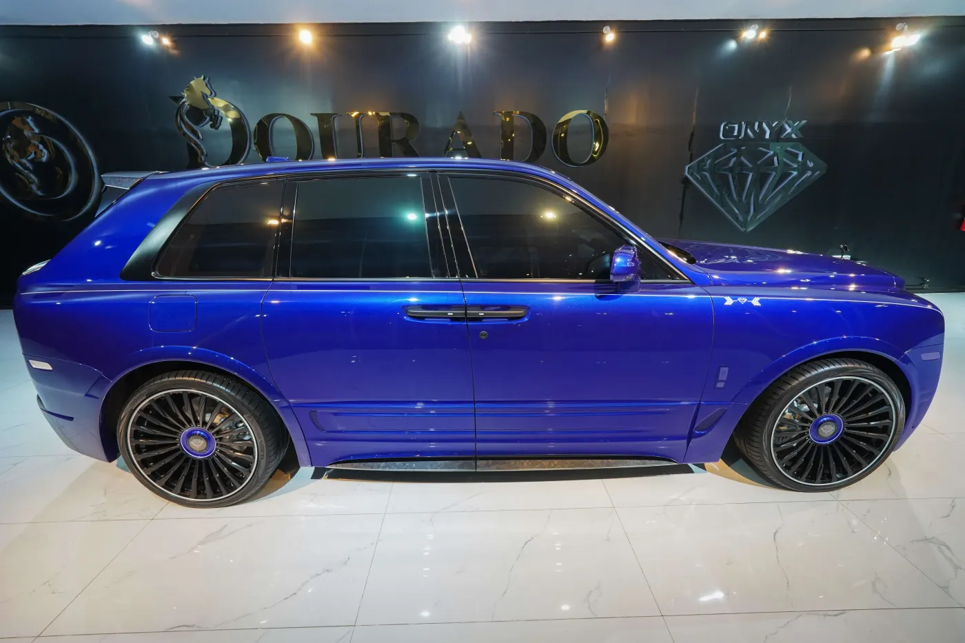 Buy the Rolls-Royce Cullinan by Onyx Concept | Deep Salamanca Blue