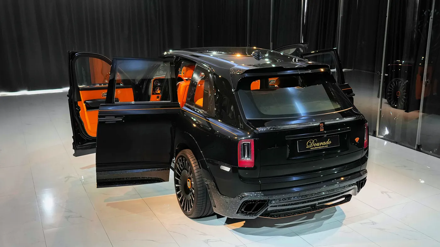 Rolls Royce Cullinan by Onyx Concept | Diamond Black Available now in Dubai