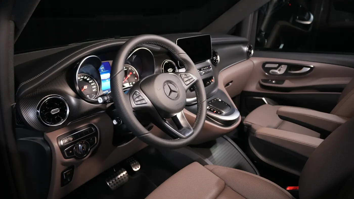 Mercedes-Benz | V250D LWB | Maybach Kit | New | 2023 | Black ready for Purchase in Dubai