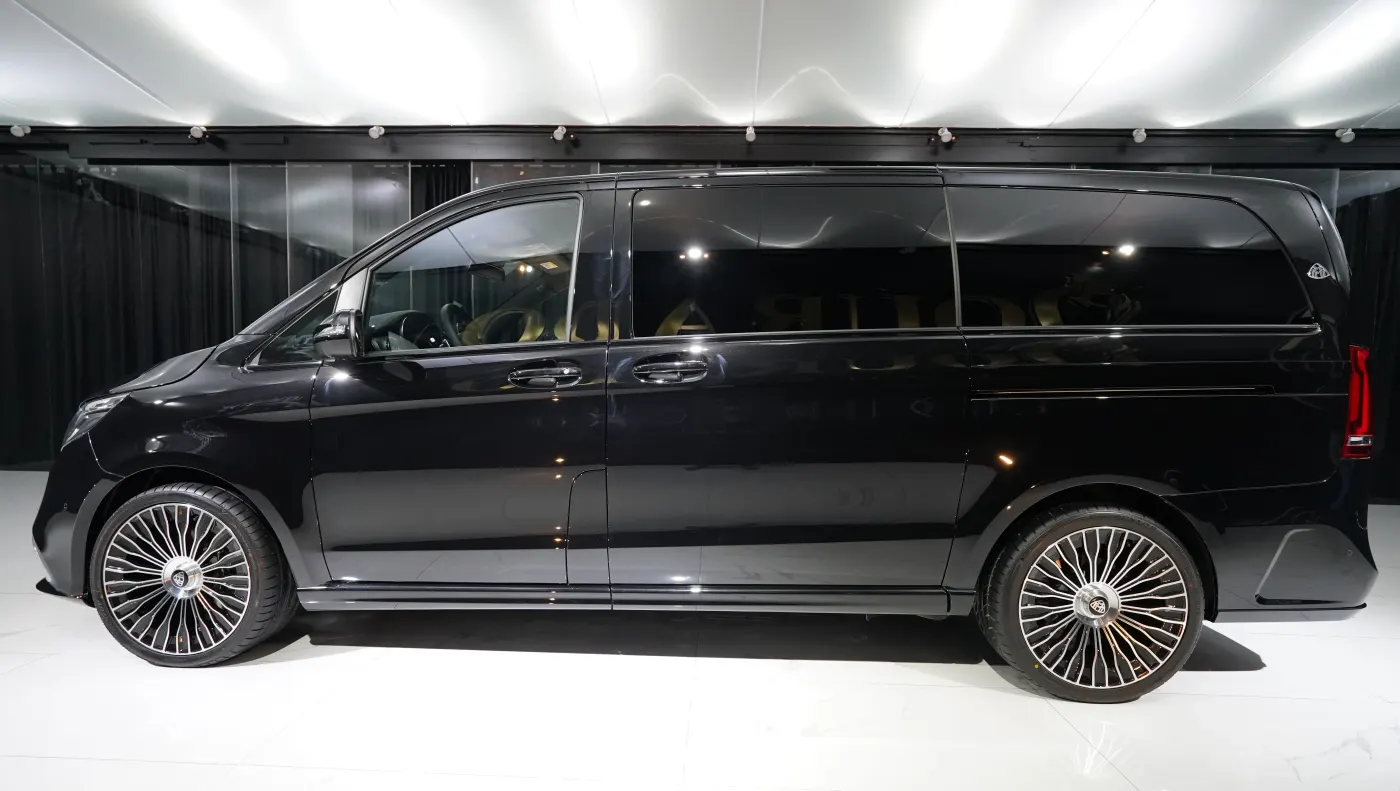 Mercedes-Benz | V250D LWB | Maybach Kit | New | 2023 | Black ready for Purchase in Dubai