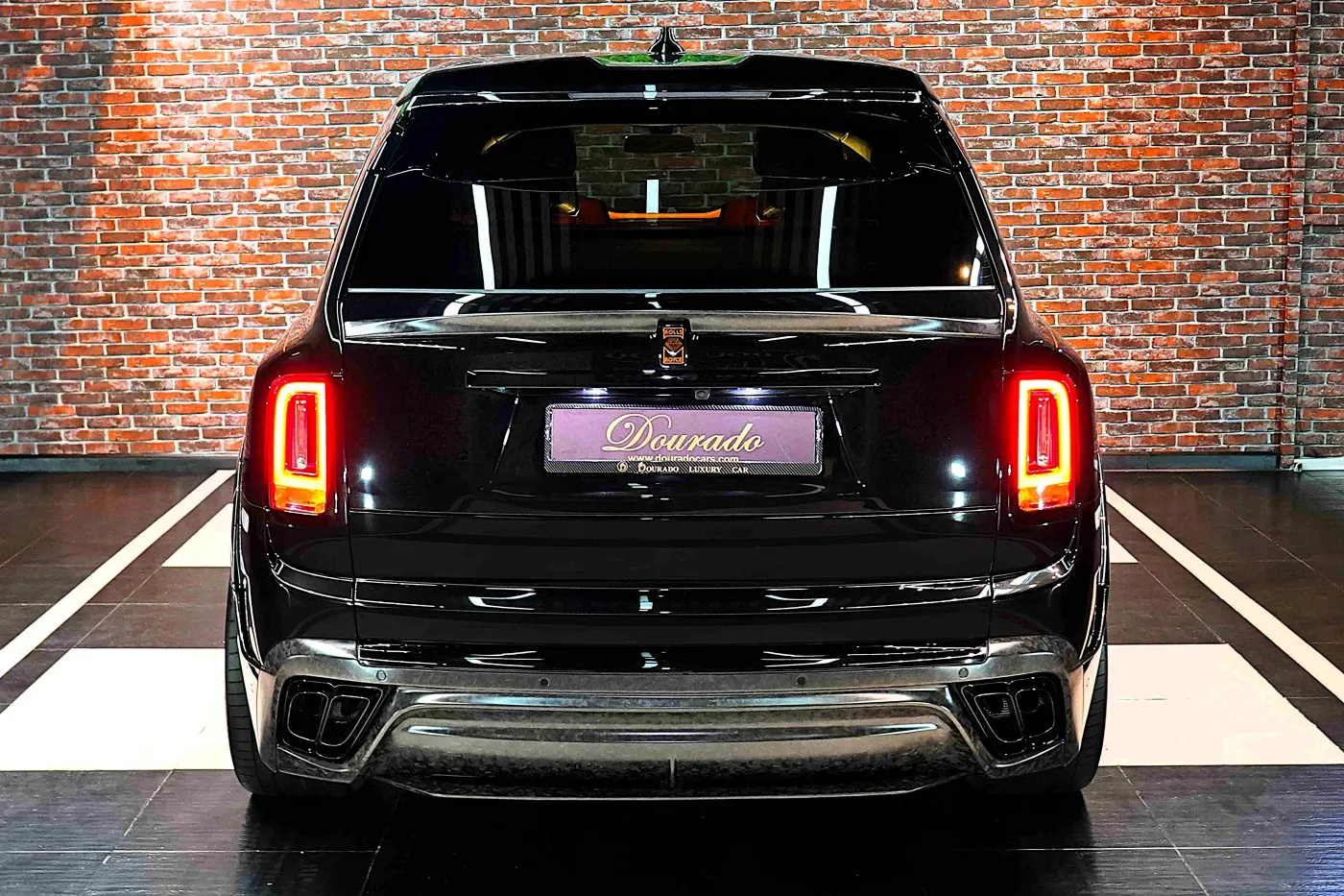 Rolls Royce Cullinan by Onyx Concept | Gold Spirit of Ecstasy | 3-Year Warranty and Service photo 9