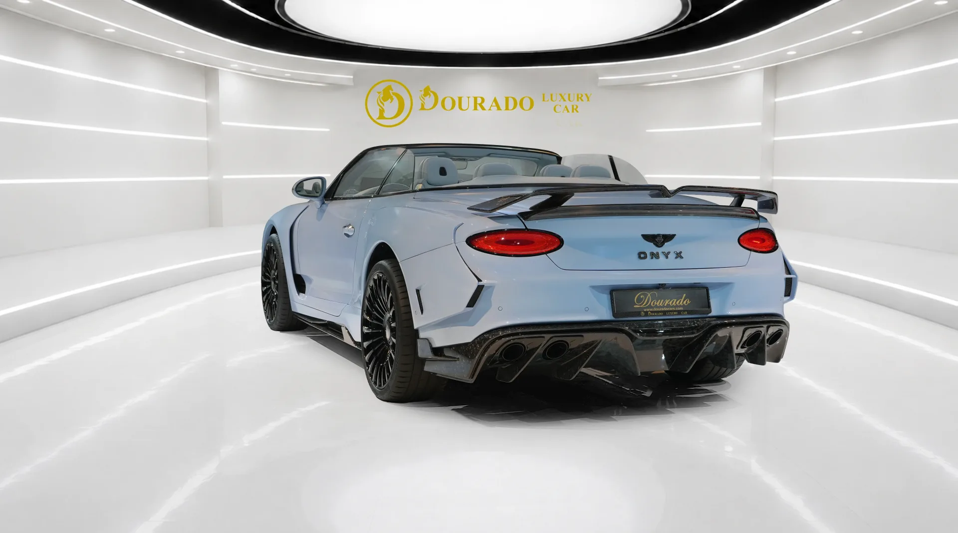 Luxury car buyers can explore the exotic Bentley Continental GTX II by Onyx Concept in Dubai.