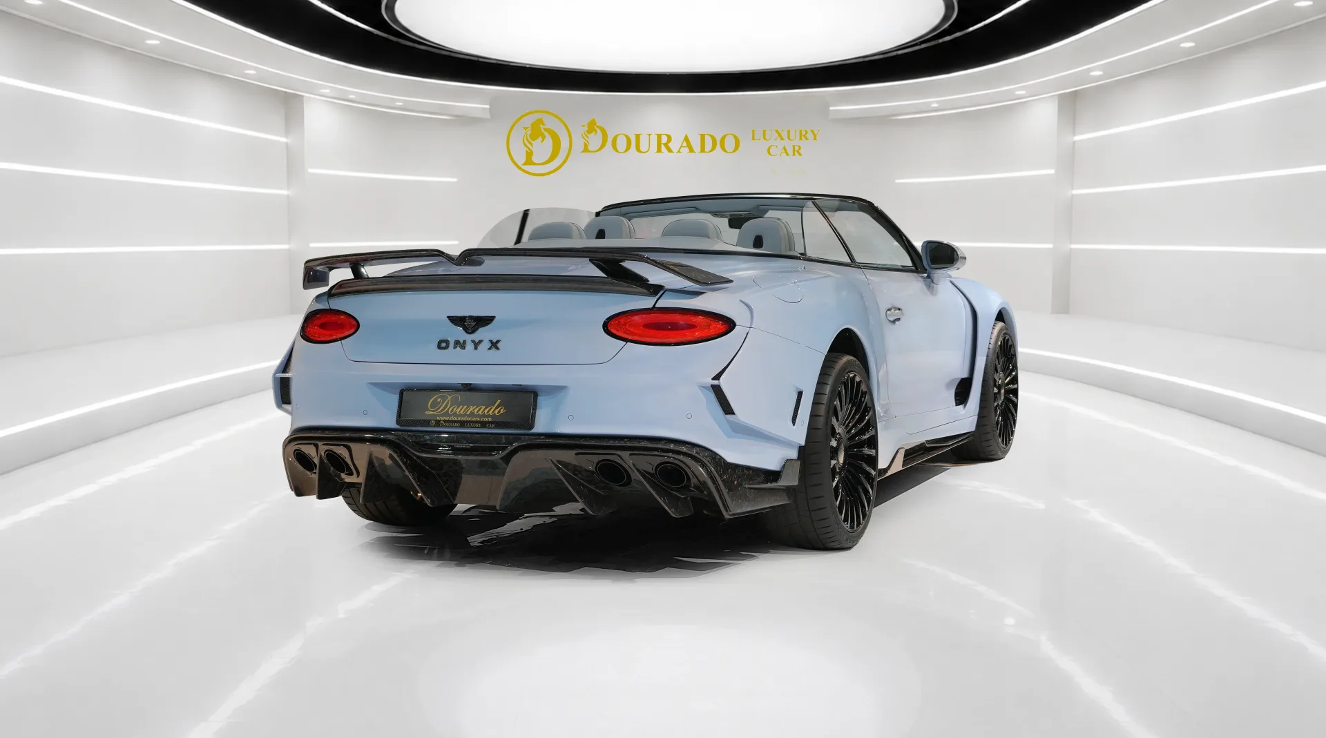 Bentley Continental GTX II by Onyx Concept displayed in Dubai, UAE, for exotic car enthusiasts and buyers.