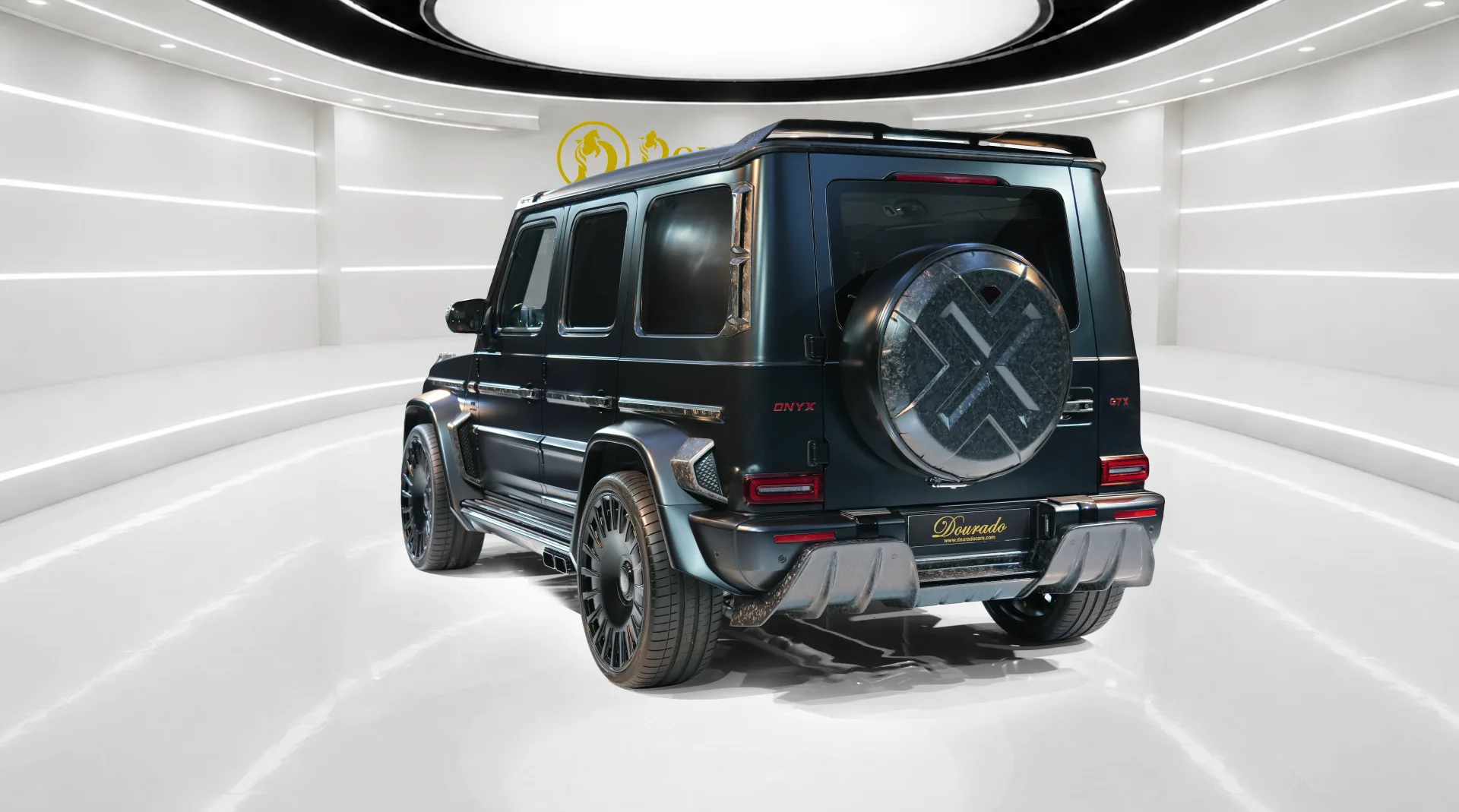Buy the G7X by Onyx Concept featuring dramatic styling and exclusive enhancements, finished in Magno Black for a powerful and sophisticated road presence.