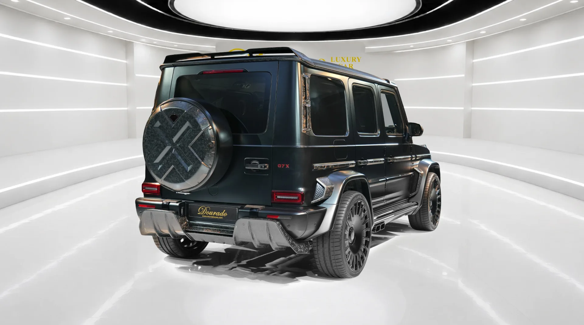 Get the G7X by Onyx Concept in Magno Black with premium exterior upgrades, bespoke detailing, and a distinctive contemporary character.