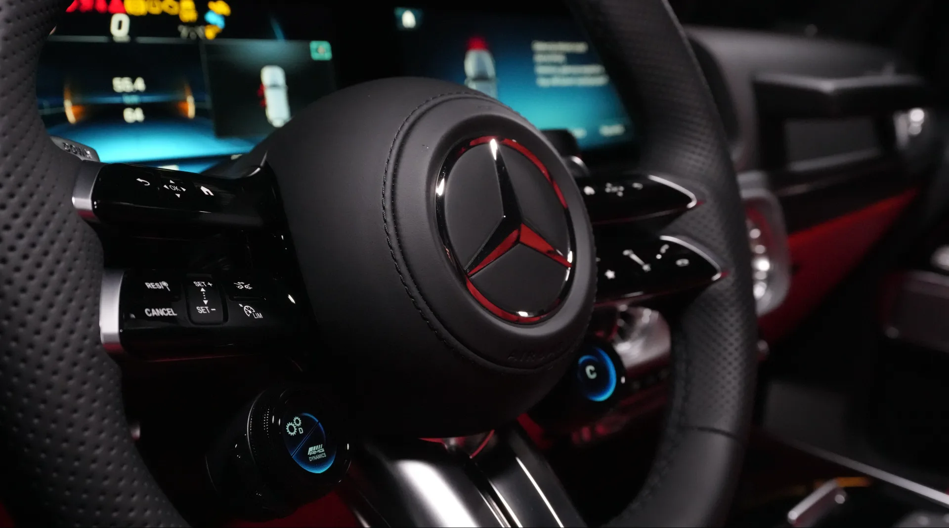 Get the Mercedes-Benz G63 AMG in Dubai, featuring a Magno Black exterior, Red interior, and 577 HP V8 engine.
