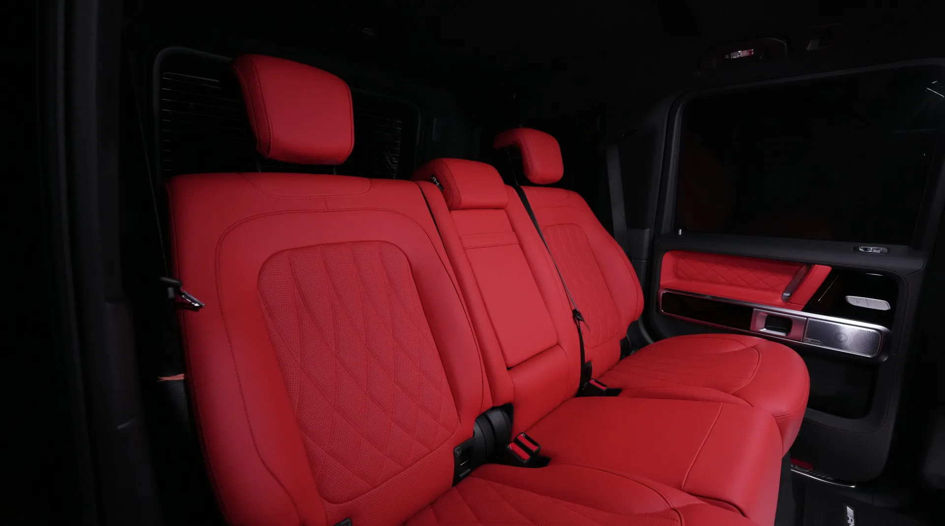 Buy the Mercedes-Benz G63 AMG | Magno Black, featuring a powerful V8 engine and a striking presence in Dubai.