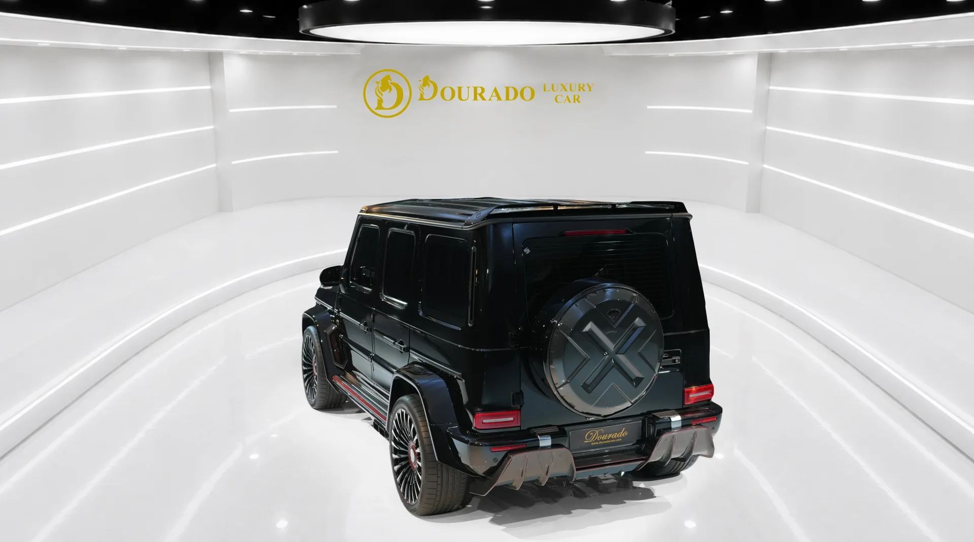Get a fully enhanced G63 AMG with the G7X Onyx Kit, created for those seeking distinctive luxury and performance-inspired design.