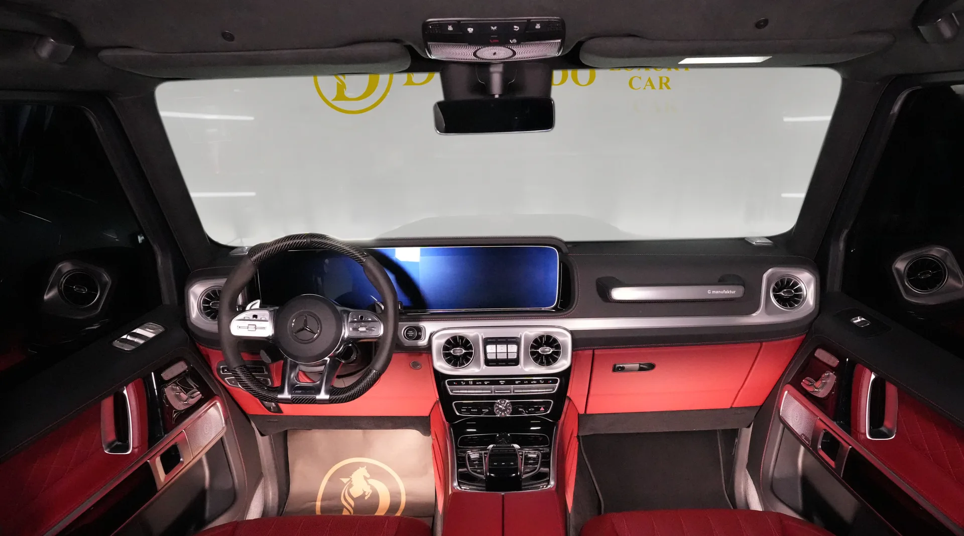 Experience the Mercedes-Benz G63 AMG with G7X Onyx styling, designed with bold proportions and an aggressive road presence.