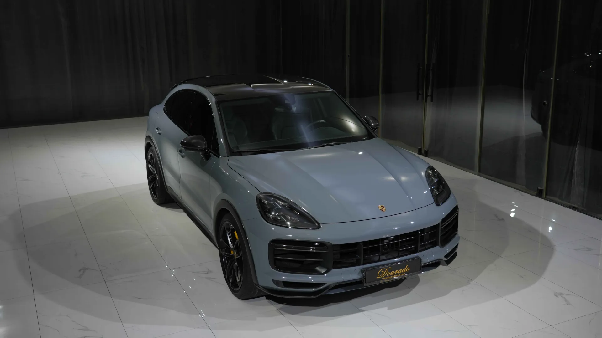 Own a Porsche Cayenne Turbo GT Coupe with distinctive GT styling