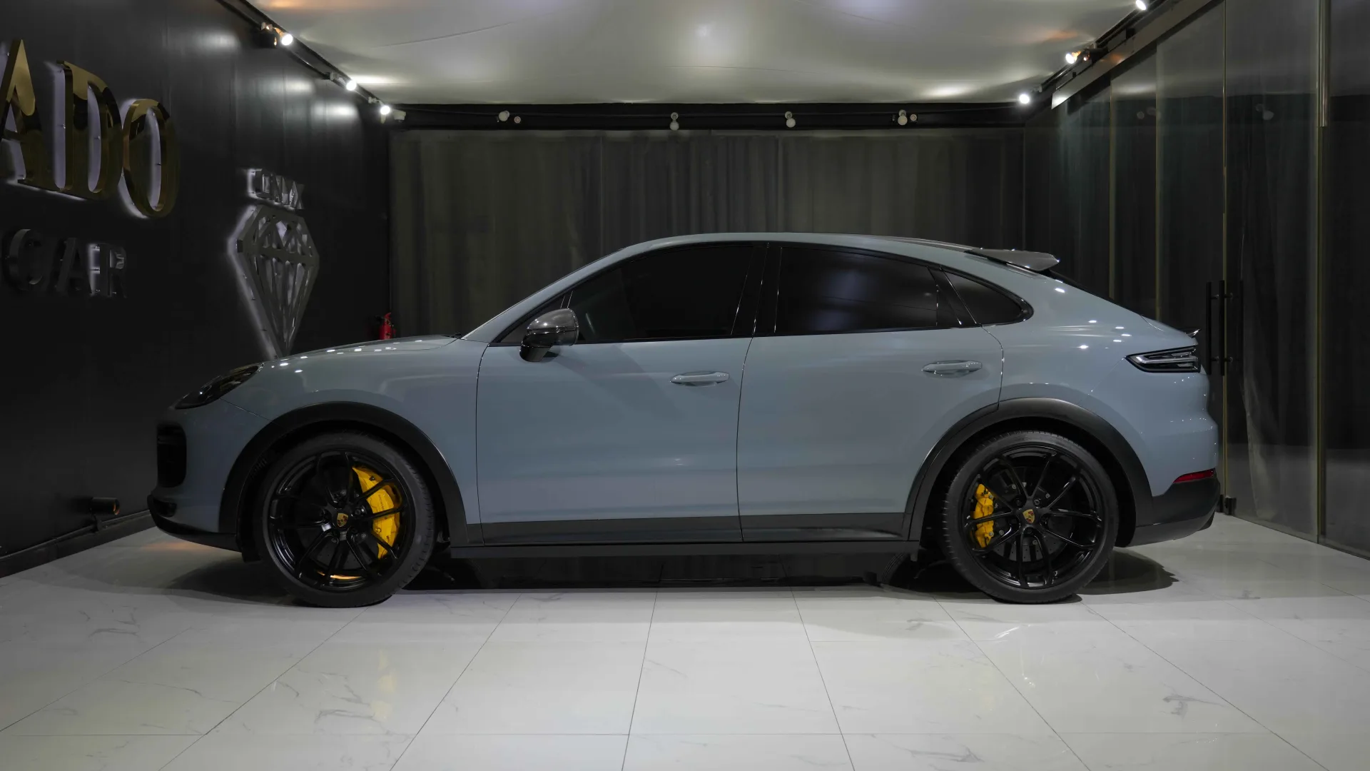 Acquire a Porsche Cayenne Turbo GT Coupe with premium performance features