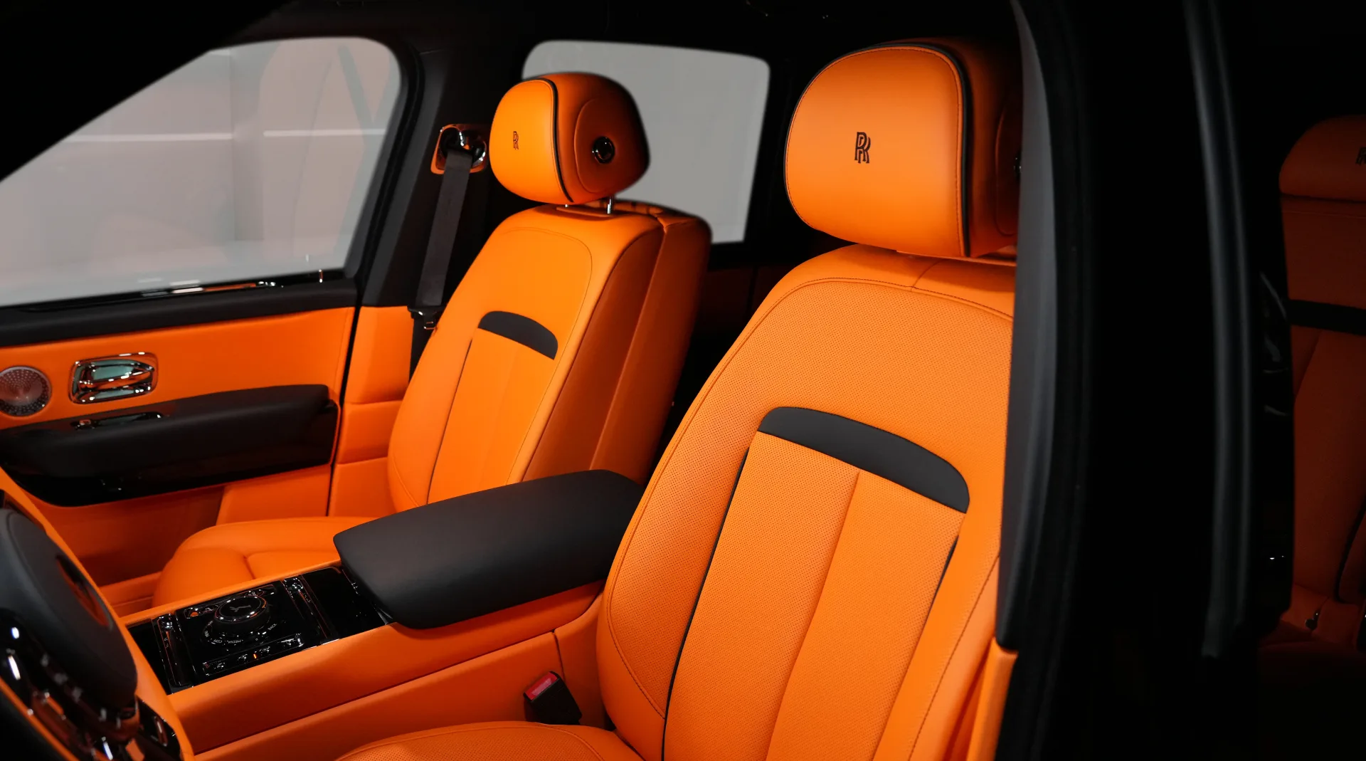 Exotic Rolls Royce Cullinan by Onyx Concept | Diamond Black showcased for luxury car buyers in Dubai, UAE.
