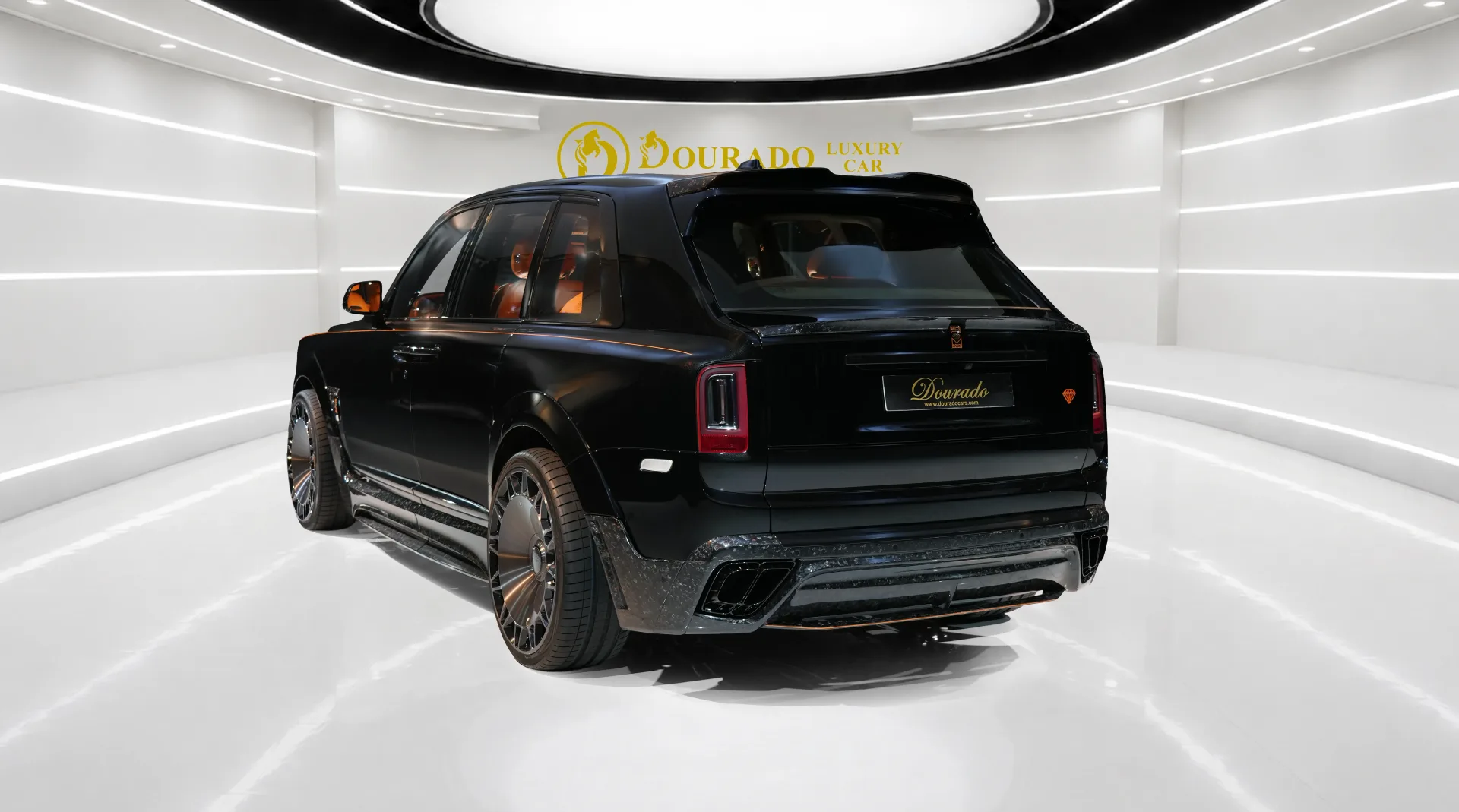 Purchase the exotic Onyx Concept Rolls Royce Cullinan | Diamond Black in Dubai for premium luxury automotive appeal.
