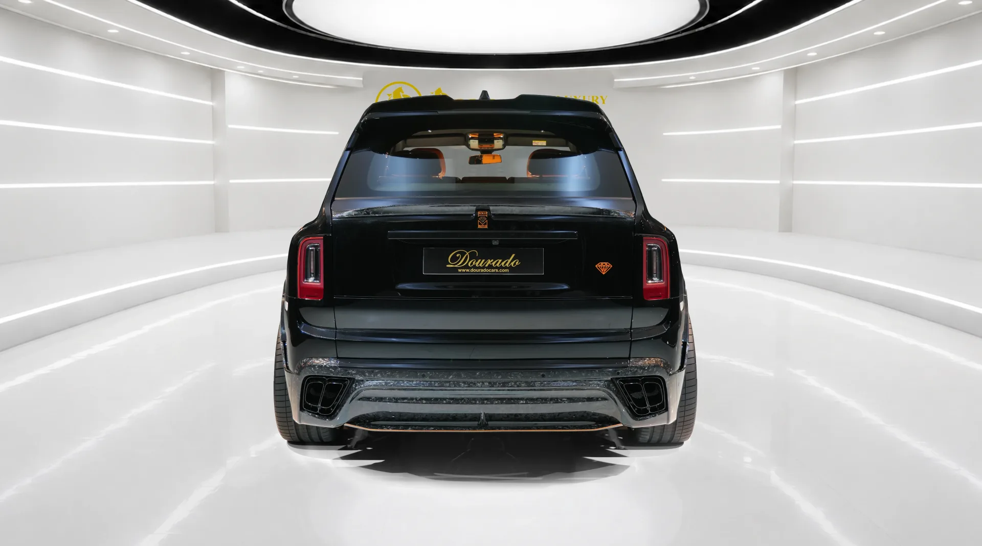 Rolls Royce Cullinan by Onyx Concept | Diamond Black in Dubai, UAE, offering an exclusive choice for exotic car collectors.