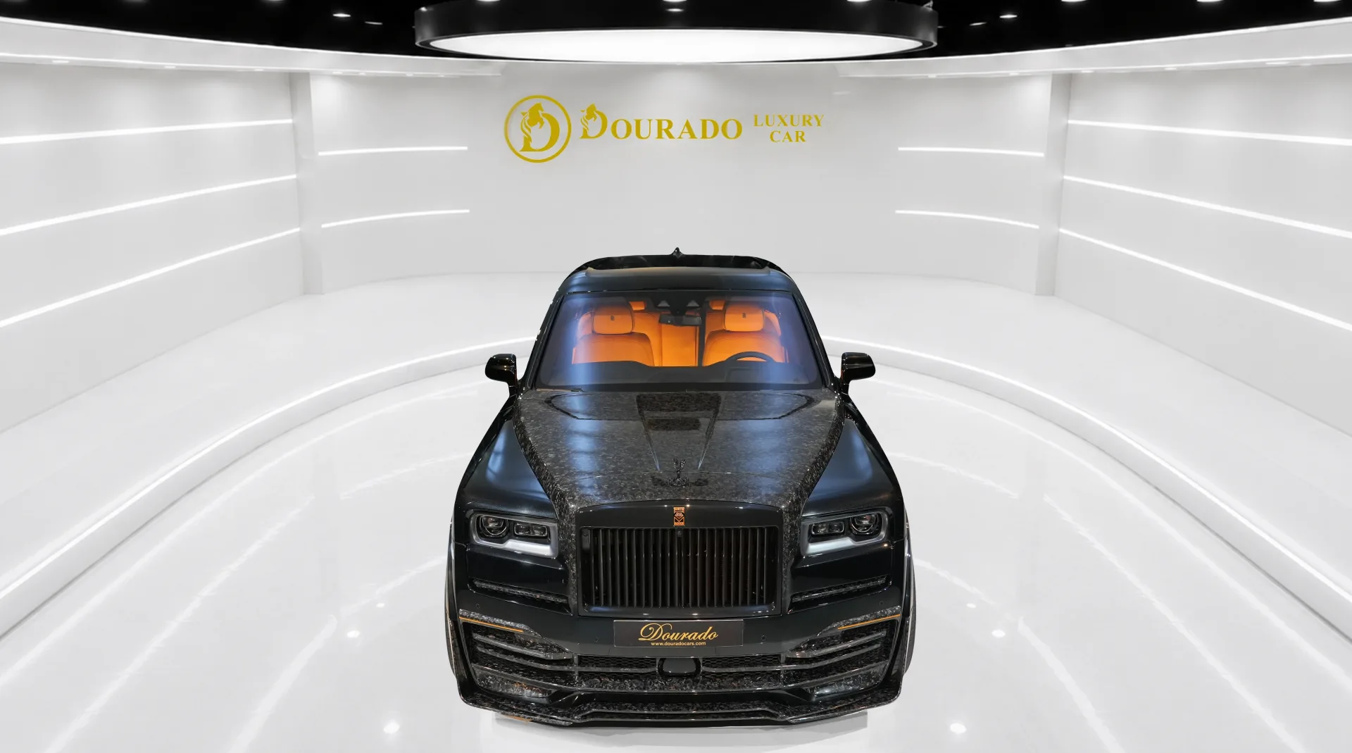 Purchase the customized Rolls Royce Cullinan by Onyx Concept | Diamond Black, an exclusive exotic SUV in Dubai, UAE.