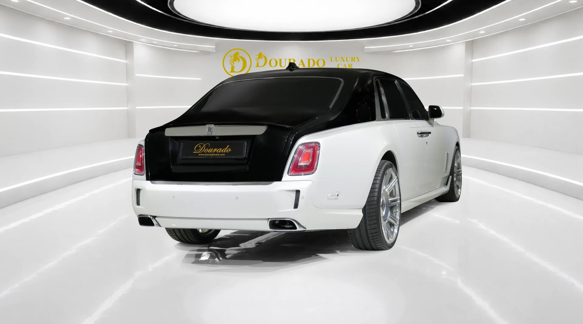 Own the Rolls-Royce Phantom SPOFEC / NOVITEC Limited Edition with 24-inch forged SPOFEC / Vossen wheels, lowered air suspension, and 685 HP V12 power.