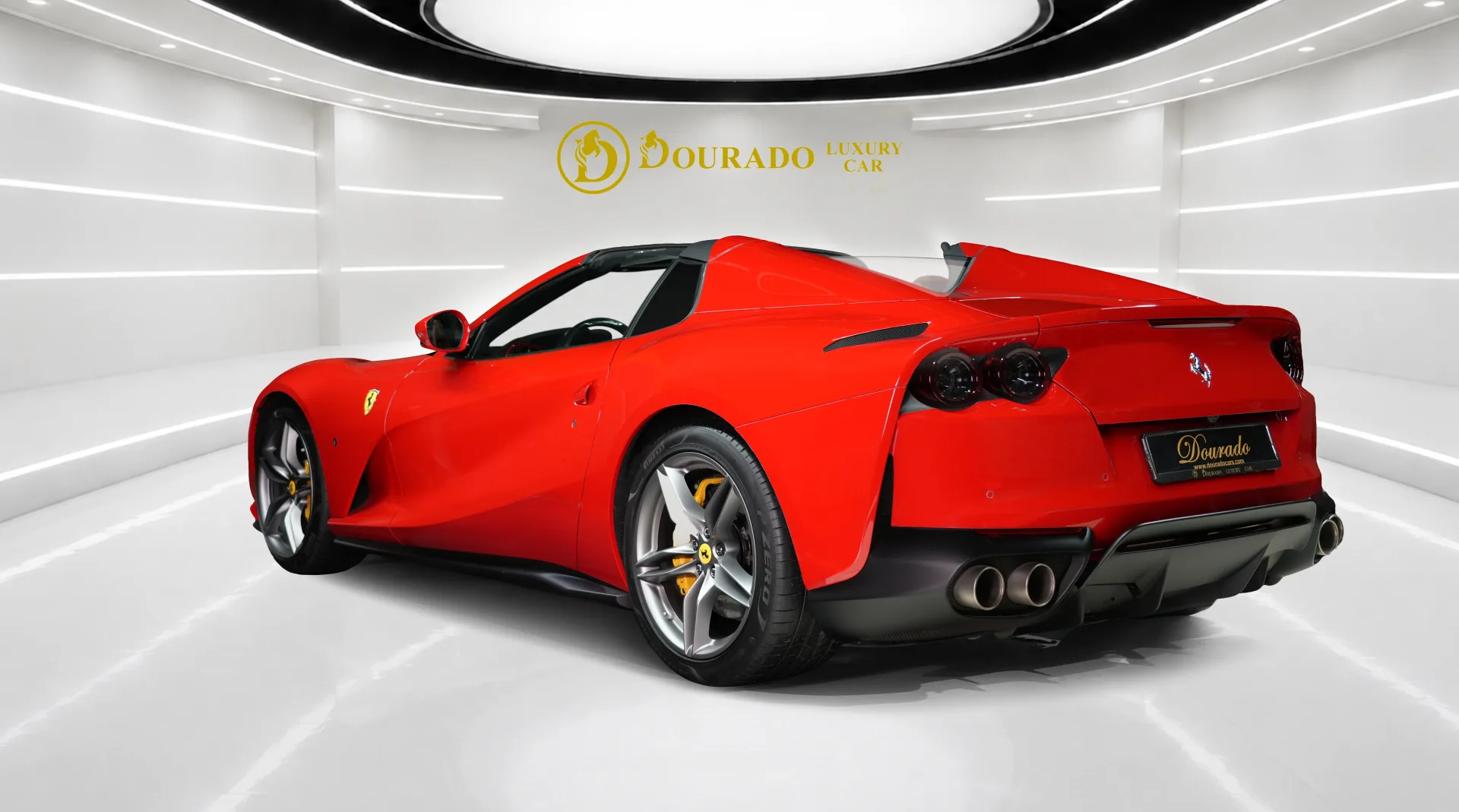 Ferrari 812 GTS 2022 available for sale in a bold red finish