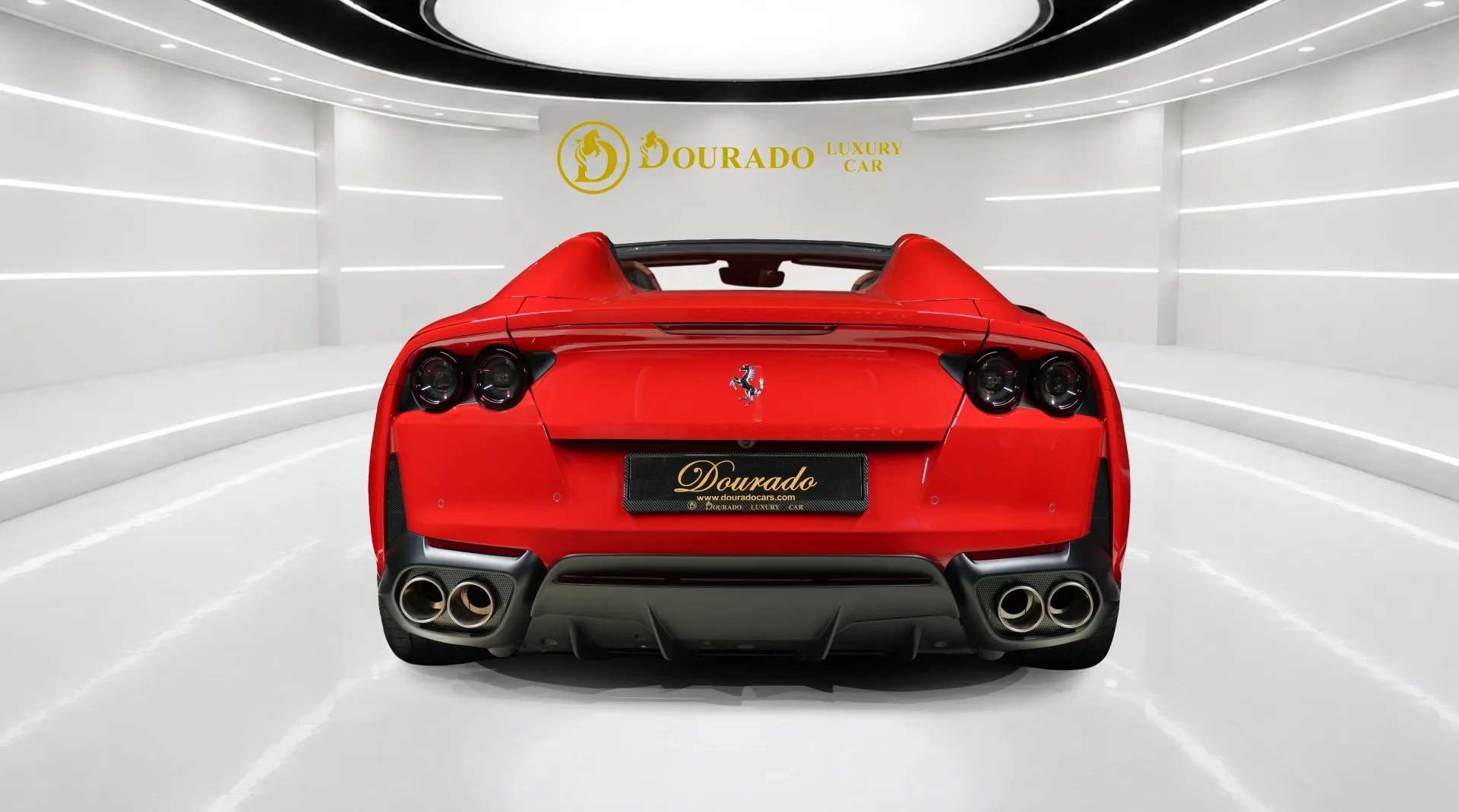Buy Ferrari 812 GTS 2022 Red in the Dubai luxury car market