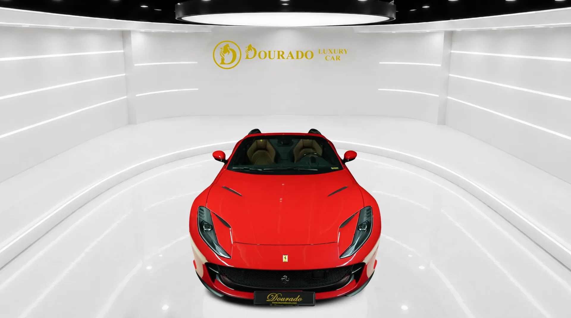 Ferrari 812 GTS Red 2022 for sale as an Italian luxury convertible