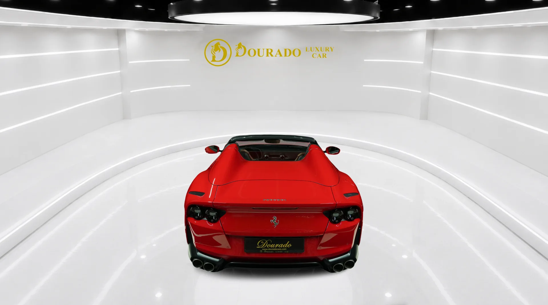 Ferrari 812 GTS 2022 Red available for sale in the UAE