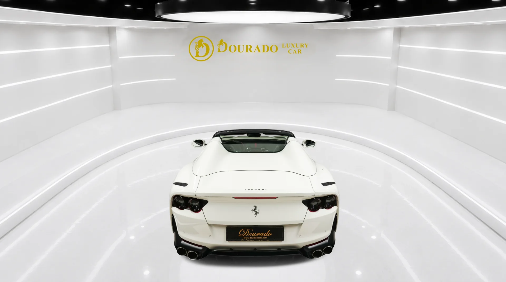 Buy a 2022 Ferrari 812 GTS featuring a sleek white exterior