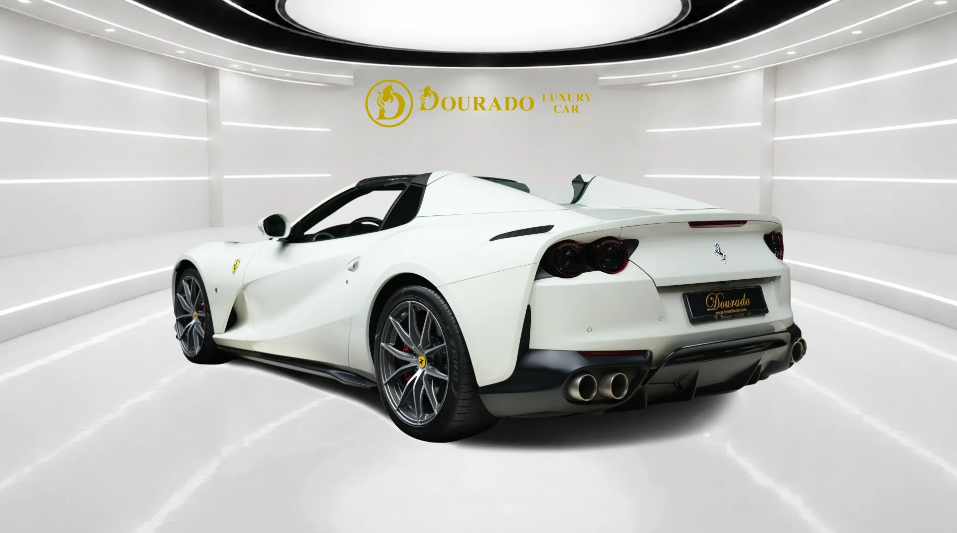 Buy a White 2022 Ferrari 812 GTS in Dubai, UAE