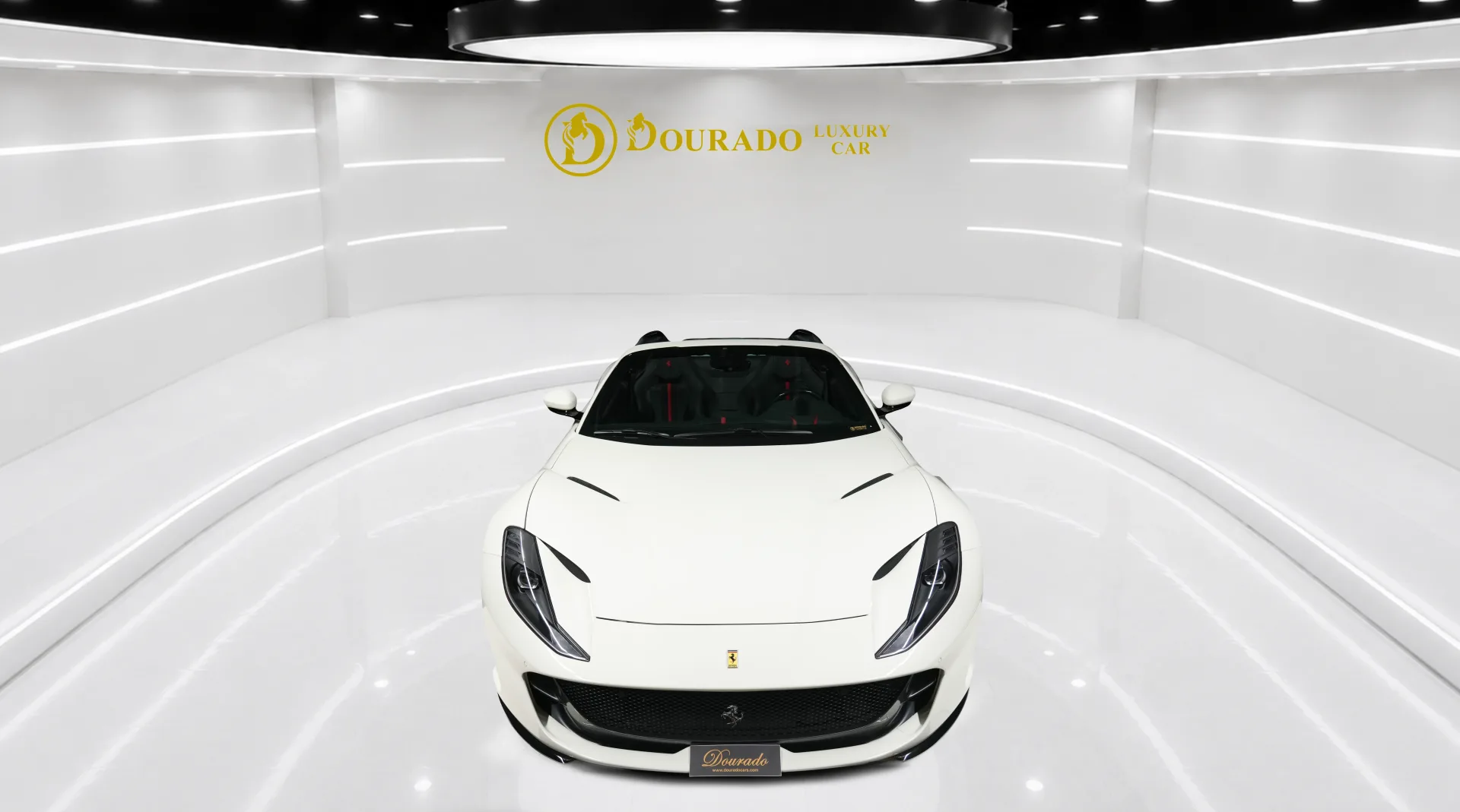 Ferrari 812 GTS White 2022 for sale as an Italian luxury convertible