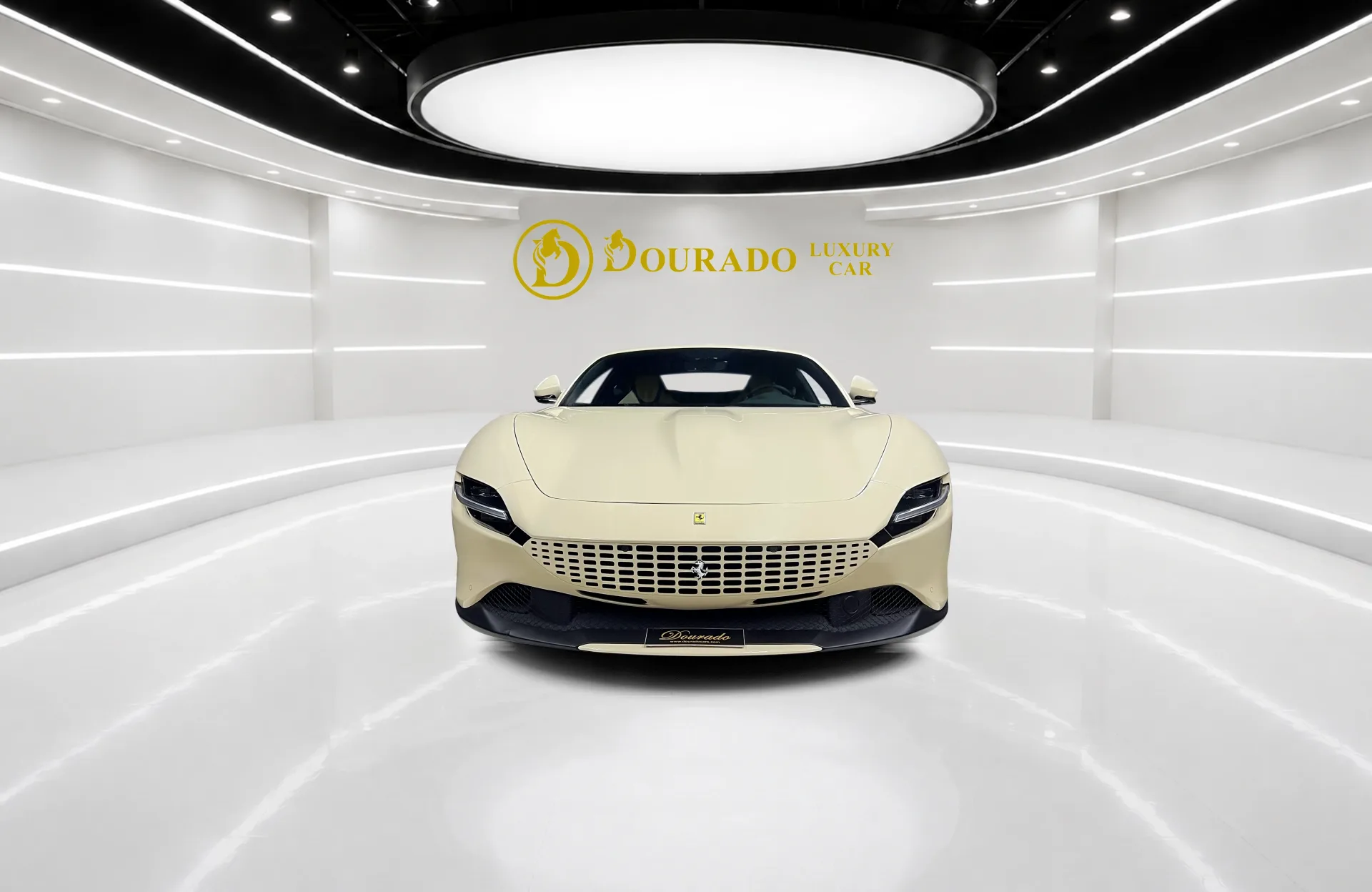 Ferrari Roma 2022 Avorio Beige for Sale in Dubai