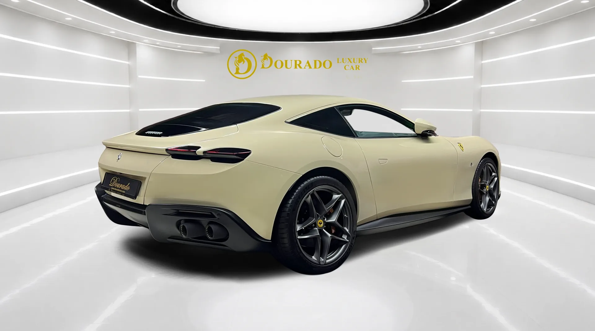 Purchase Ferrari Roma Avorio Beige with a sleek luxury design