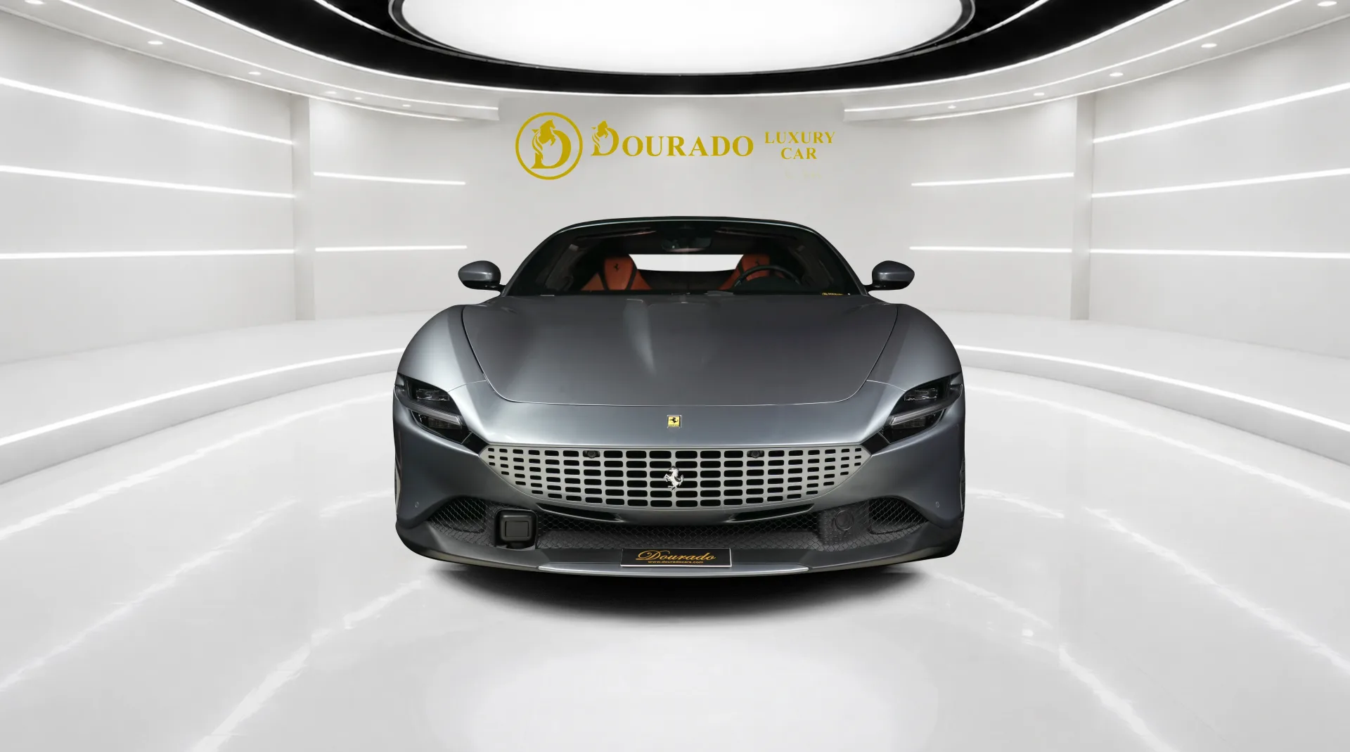 Ferrari Roma Grigio Titanio 2023 for sale as an Italian luxury coupe