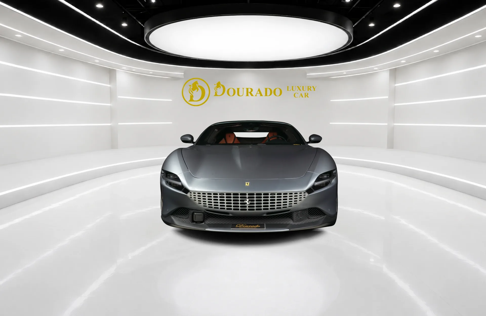 Ferrari Roma Grigio Titanio 2023 for sale as an Italian luxury coupe
