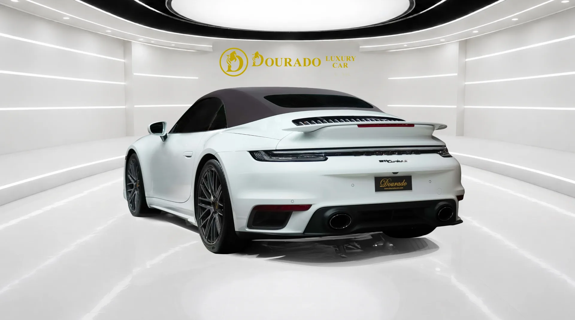Buy a Porsche 911 Turbo S Cabriolet featuring a sleek convertible design