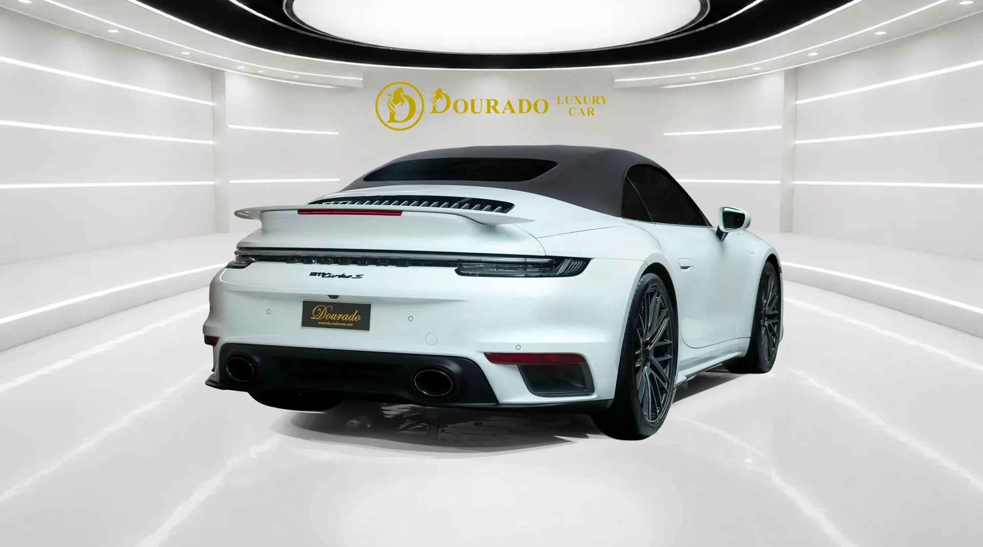 Own a Porsche 911 Turbo S Cabriolet with powerful performance and elegant styling