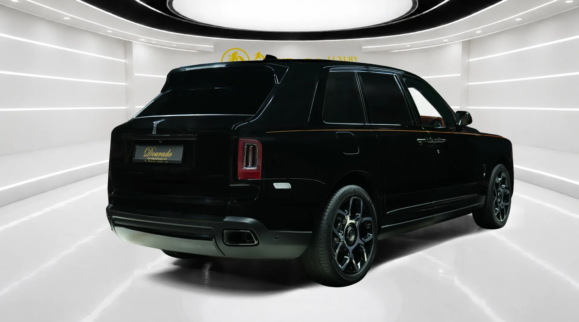 Rolls-Royce Cullinan Black Badge with bespoke customization in Dubai