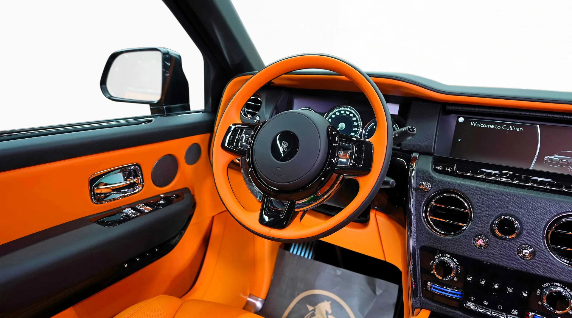Own a Rolls-Royce Cullinan by Onyx Concept in Black Satin Finish