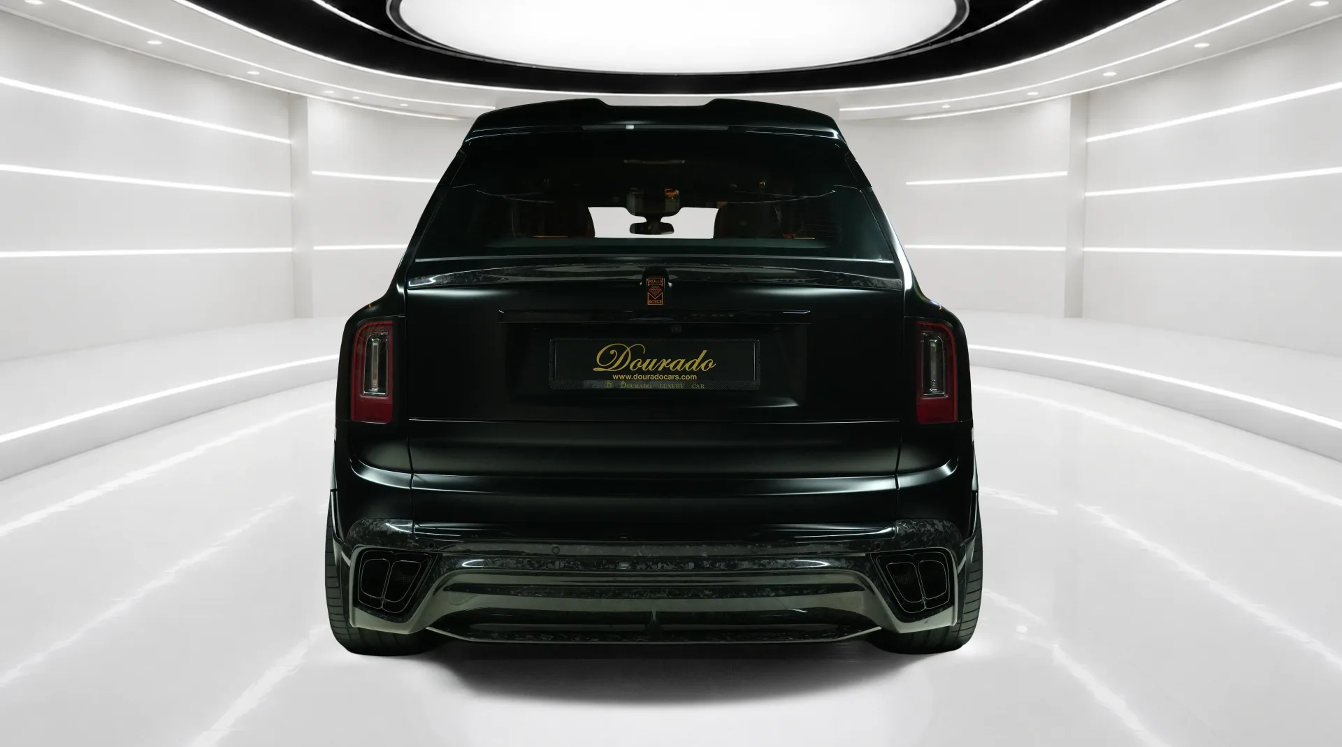 Rolls-Royce Cullinan Black Satin luxury SUV for sale in UAE