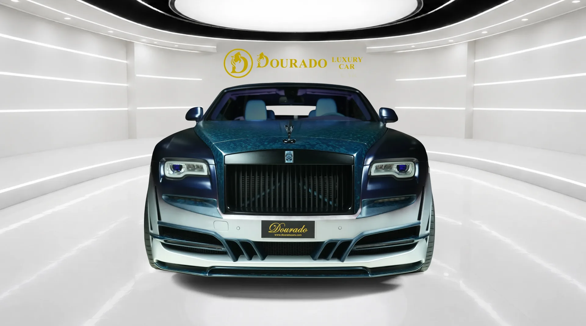 Order a luxury Rolls-Royce Dawn convertible.