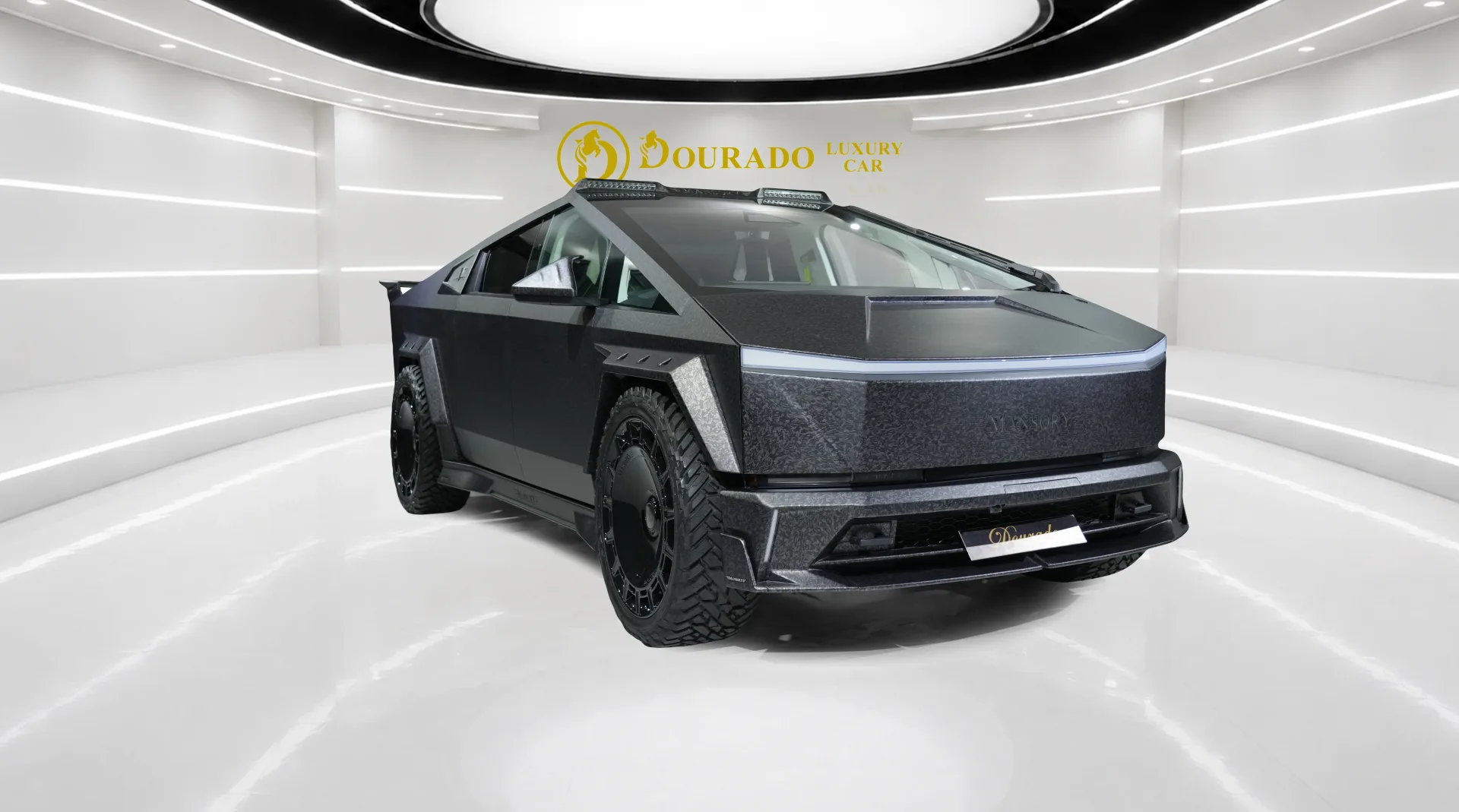 Tesla-Mansory CYBERBEAST Elongation EVO available for sale with exclusive Mansory customisation