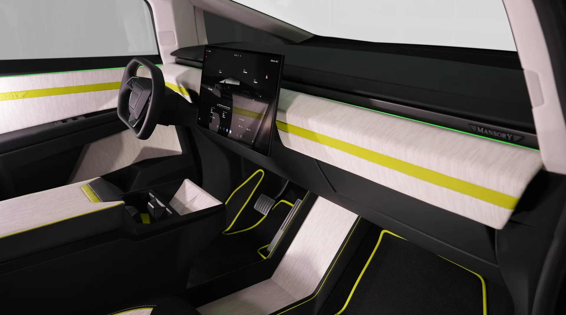 Purchase a Tesla-Mansory CYBERBEAST Elongation EVO luxury electric pickup