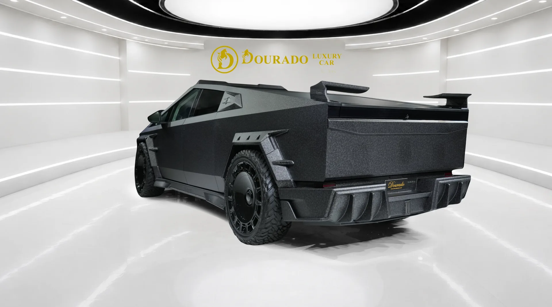 Tesla-Mansory CYBERBEAST Elongation EVO for sale as an exclusive luxury electric vehicle