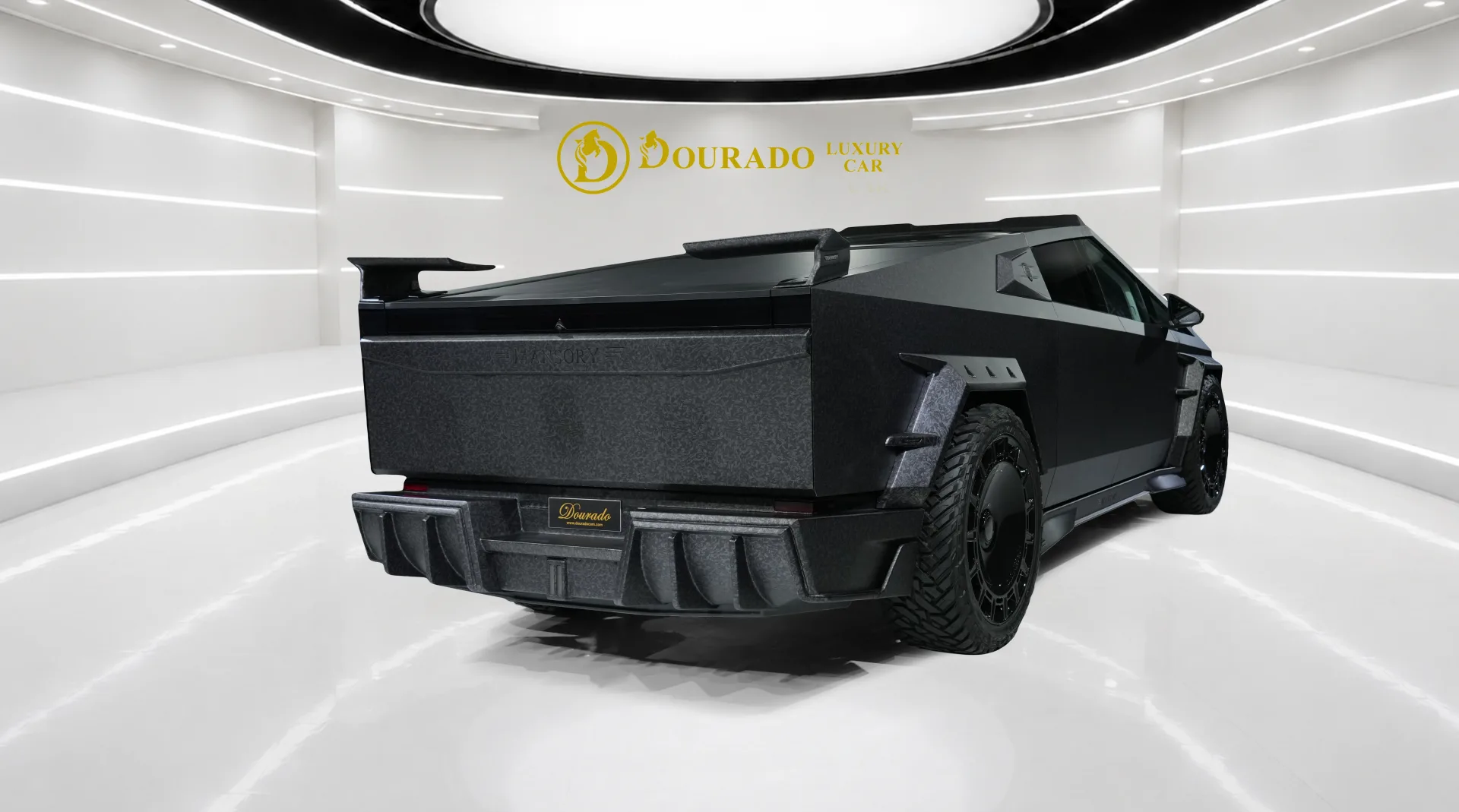 Buy a Tesla-Mansory CYBERBEAST Elongation EVO featuring bespoke Mansory exterior enhancements