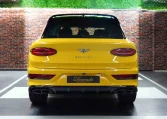 Bentley bentayga Yellow Luxury Car for sale