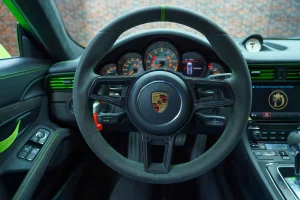 Buy Porsche 911 GT3 RS in Green Exotic Car in Dubai