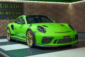 Porsche 911 GT3 RS in Green for Sale in Dubai UAE